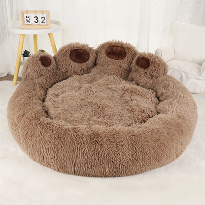 Winter Warm Fluffy Dog Bed - Large Pet Kennel Mat for Dogs & Cats - My Pet Serenity