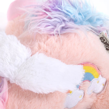 Puppy Plush Unicorn Dog Toy Heartbeat Sound - Sleep Aid, Durable - My Pet Serenity