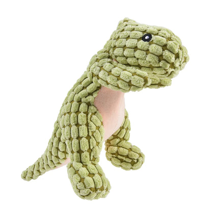 Plush Dinosaur Pet Toys for Cats and Dogs | Interactive Chew Toys - My Pet Serenity