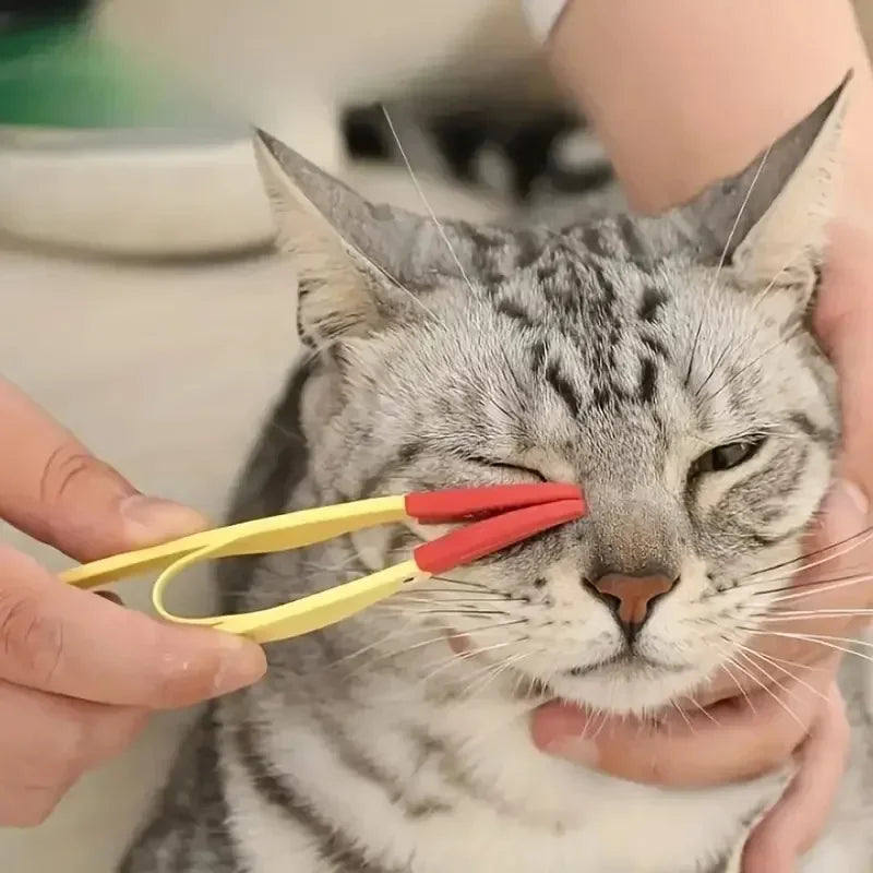 Soft Silicone Eye Cleaning Brush for Cats and Dogs, Tear Stain - My Pet Serenity