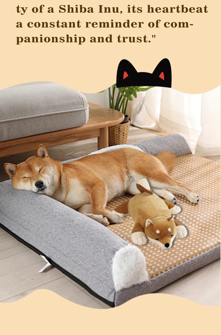 Dog Heartbeat Stuffed Toy for Puppies - Stress Relief & Calming Aid - My Pet Serenity