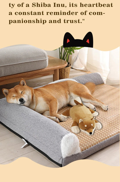 Dog Heartbeat Stuffed Toy for Puppies - Stress Relief & Calming Aid - My Pet Serenity