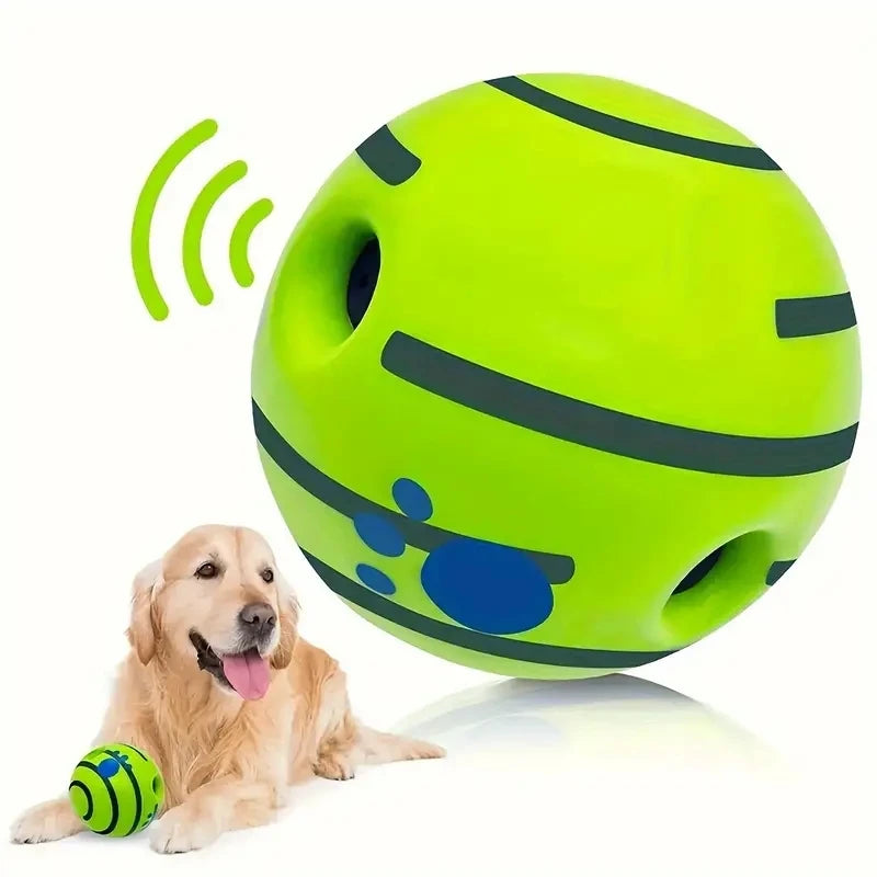 Dog Interactive Giggle Ball Toy for IQ Training, Mental Stimulation - My Pet Serenity