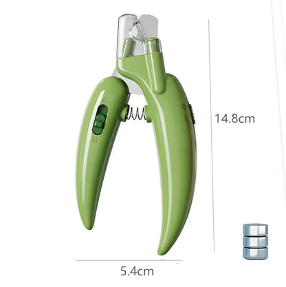 Pet Nail Clippers with LED Light for Dogs, Cats, Small Animals - My Pet Serenity