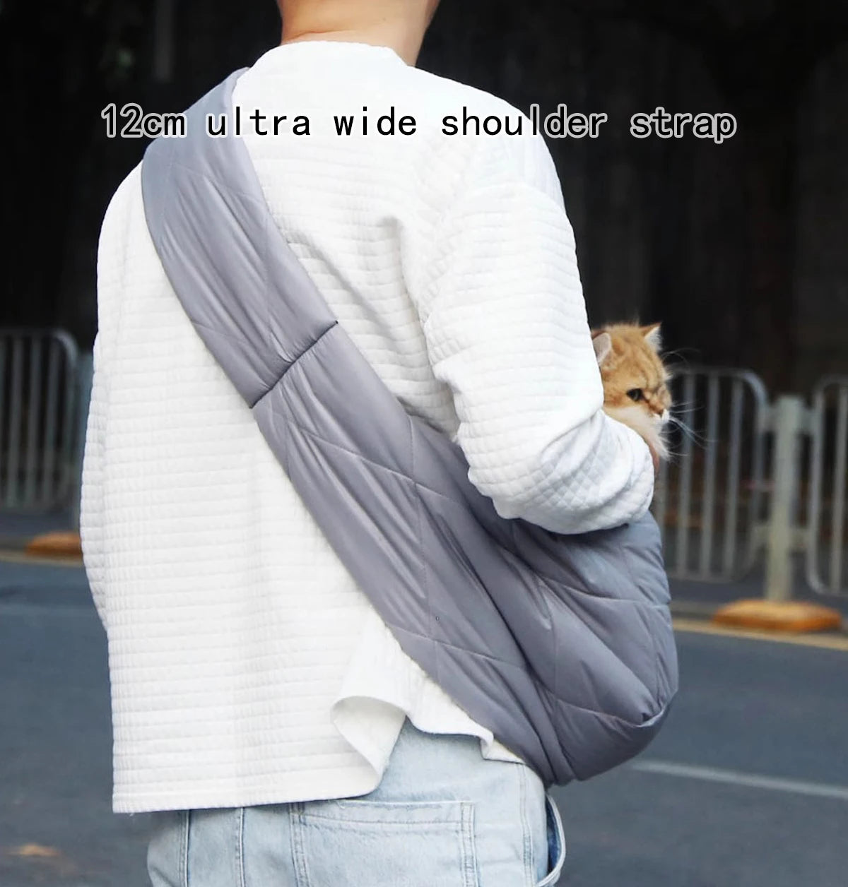 Winter Warm Dog Carrier Bag, Thickened Portable Shoulder Bag for Dogs - My Pet Serenity