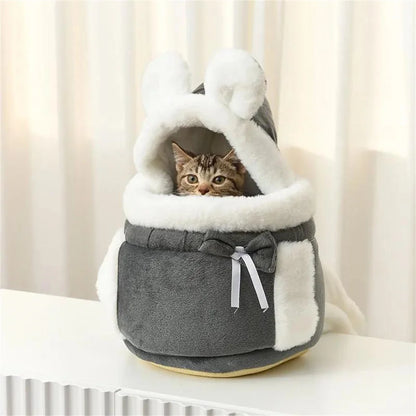 Winter Warm Pet Carrier Backpack for Small Dogs - Outdoor Travel - My Pet Serenity
