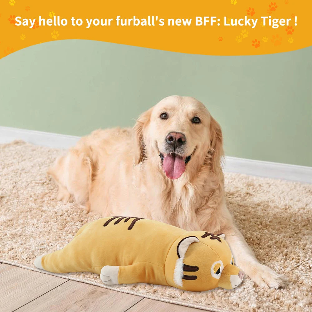 Dog Simulated Heartbeat Toy for Stress Relief – Calming Plush Puppy - My Pet Serenity