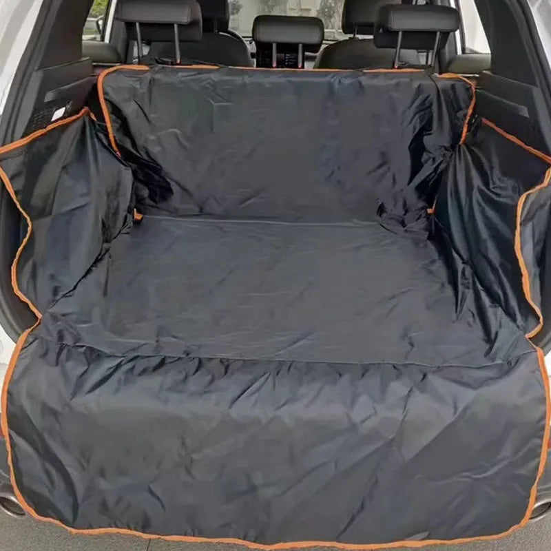 Waterproof Dog Car Seat Cover Hammock for All Sizes Rear Protector - My Pet Serenity