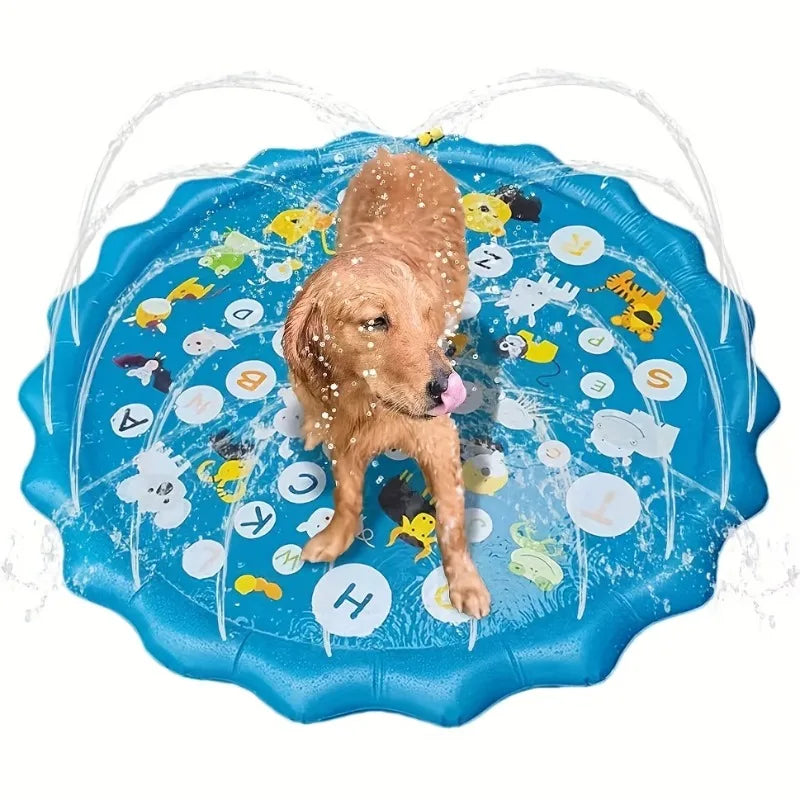 Portable Dog Bath Tub with Spray Hose, Foldable Pet Shower Pool - My Pet Serenity