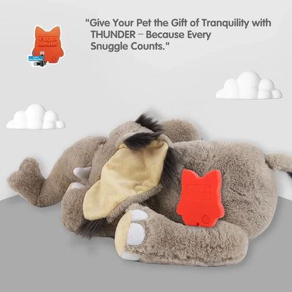 Mammoth Puppy Heartbeat Stuffed Toy for Anxiety Relief - My Pet Serenity