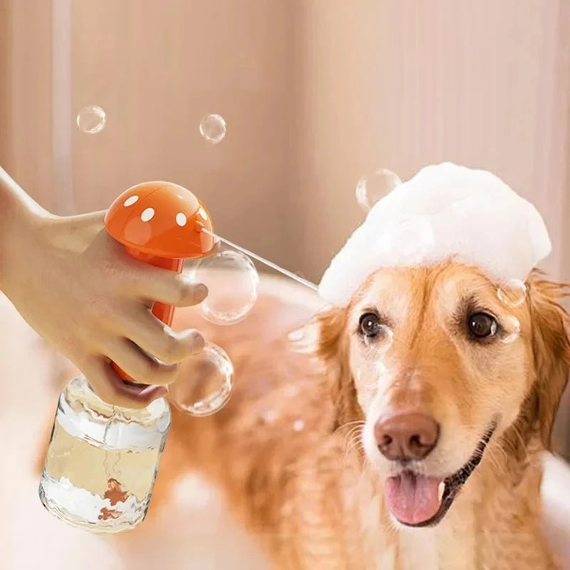 USB-Powered Pet Shower Foaming Dispenser for Washing Dogs - My Pet Serenity