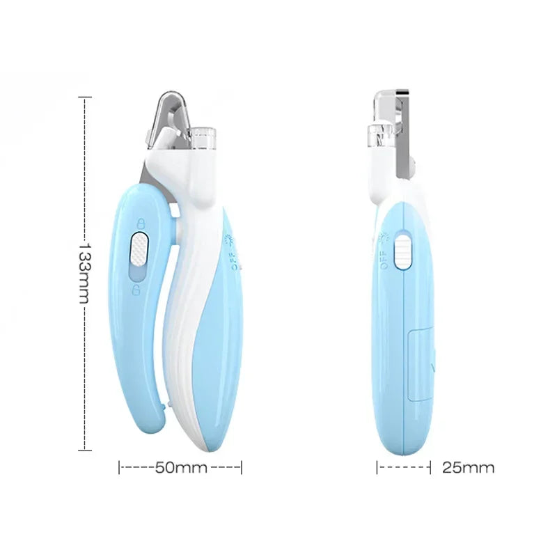 Pet Nail Clippers with LED Light for Dogs, Cats, Small Animals - My Pet Serenity