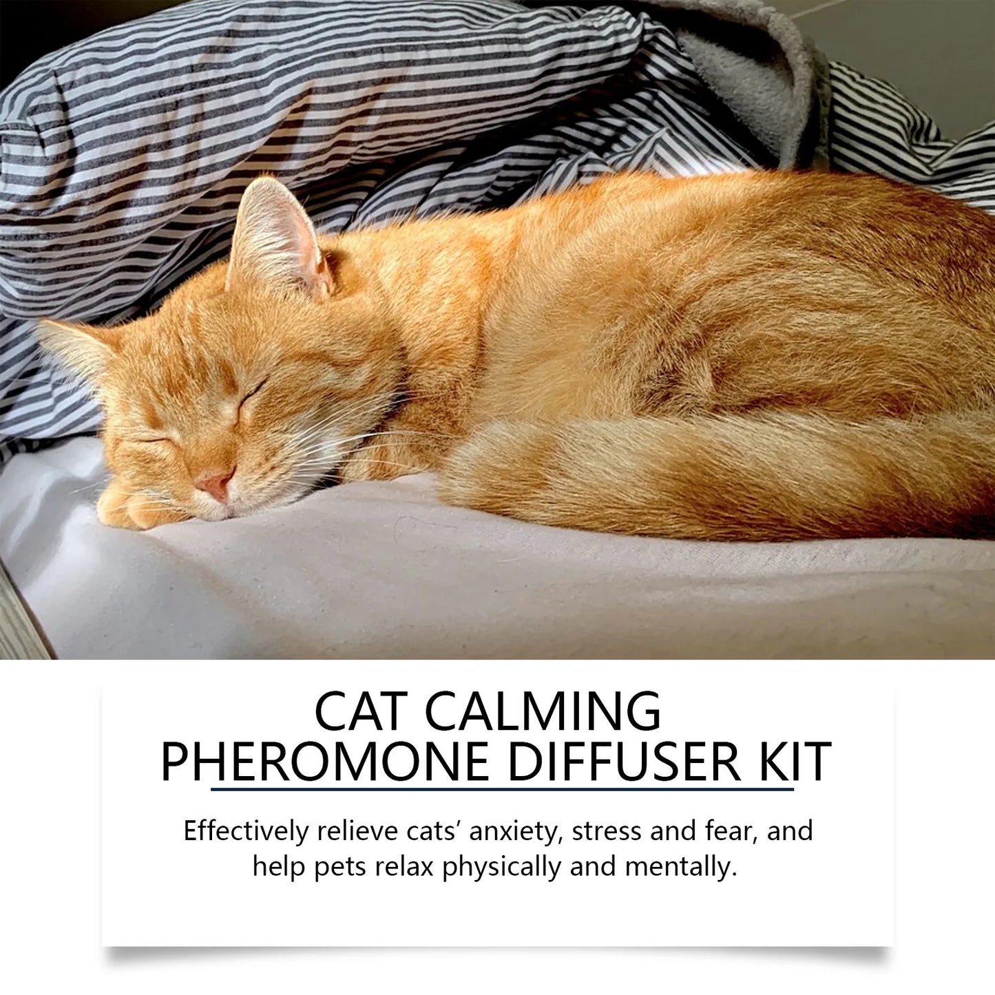 Pet pheromone calming diffuser for cats and dogs plug-in refill spray - My Pet Serenity