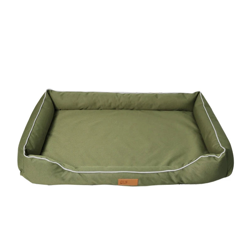 Removable Waterproof Dog Bed - 900D Oxford, Bite-Resistant All-Season - My Pet Serenity