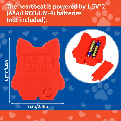 Dog and Cat Heartbeat Toy for Comfort and Behavioral Training - My Pet Serenity